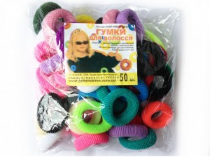 Гумки, 3,5 см, МІКС, упаковка (50 шт)